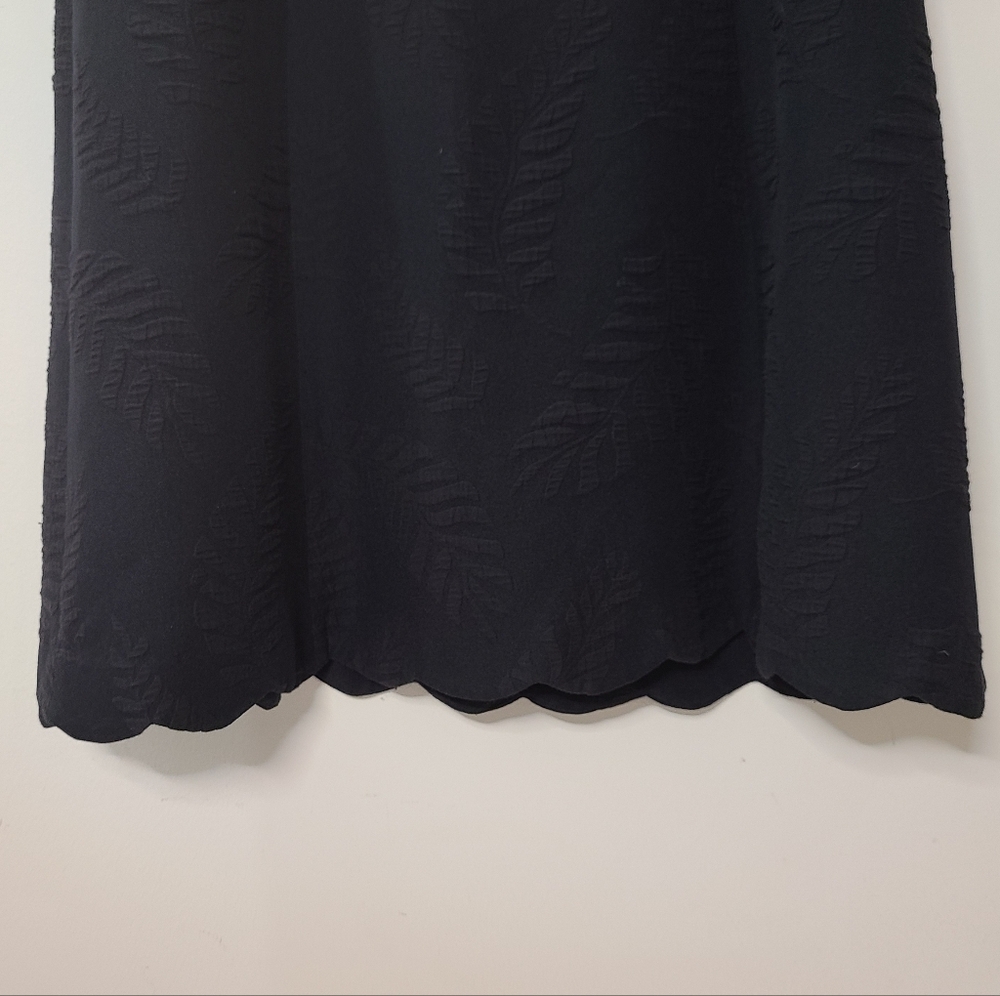 Lilly Pulitzer Sabeen Sleeveless Dress in Black Onyx Fern Pucker Jacquard Sz 4 - Picture 10 of 16